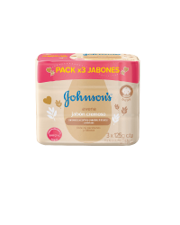 JABON JOHNSON BABY AVENA X3