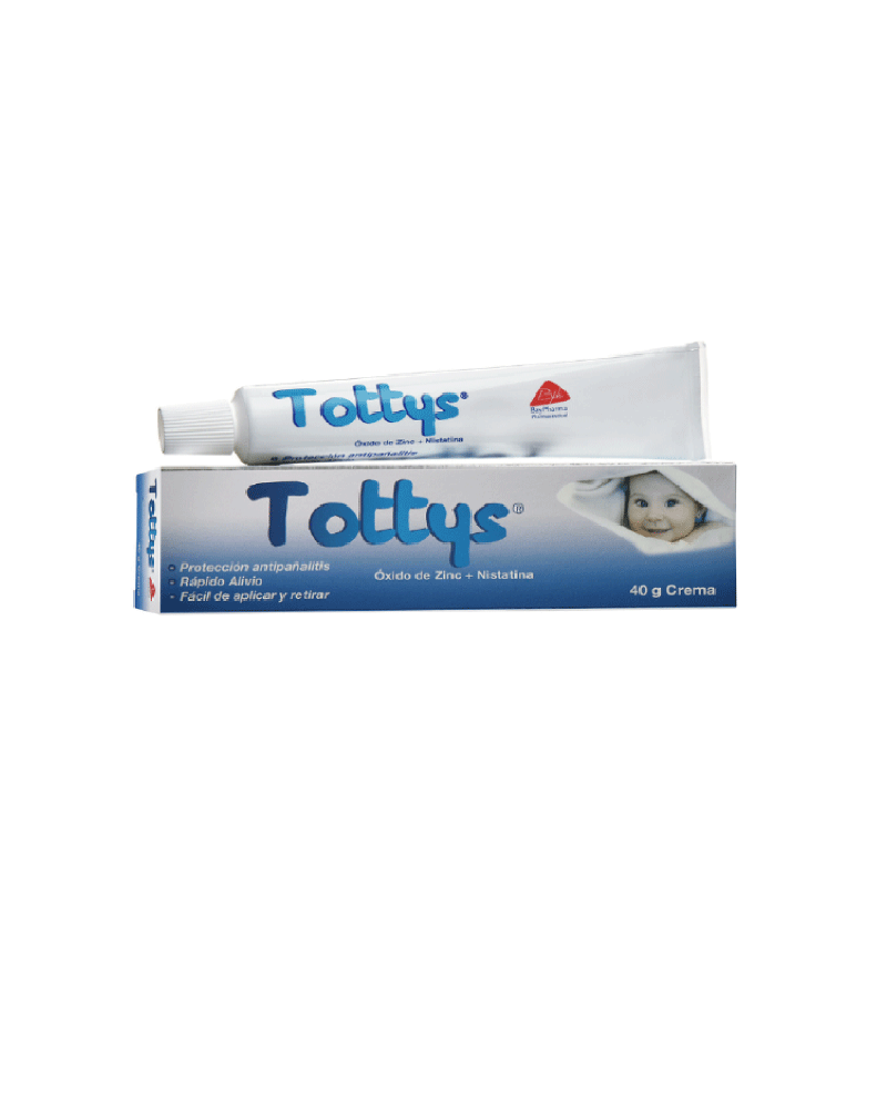 CREMA TOTTYS ANTI PAÑALITIS TUBO X40 GRS