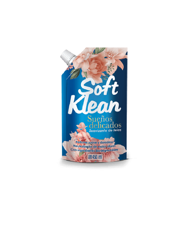 Suavizante Soft Klean Sueños Delicados 450 ml Doypack