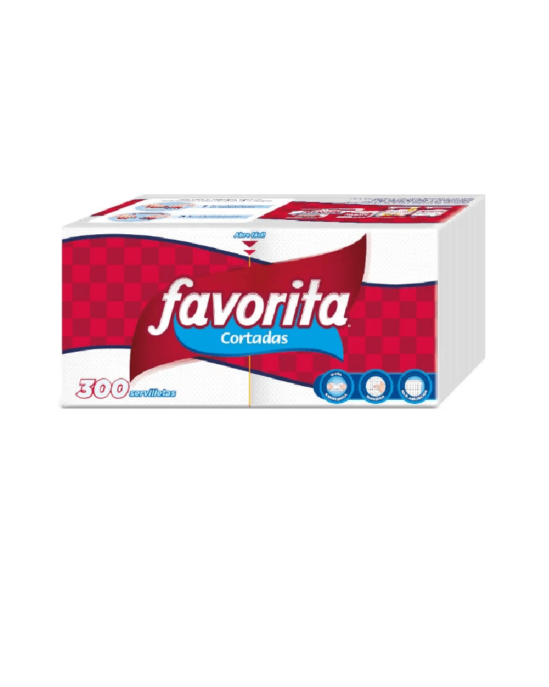 Servilleta Favorita x 300